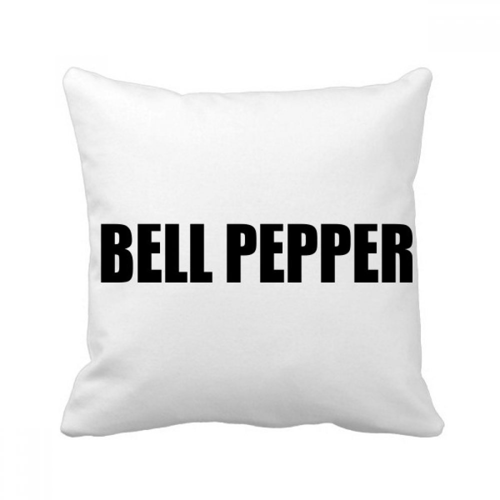 Coussin Poivron 40x40 cm multicolore pour décoration de canapé