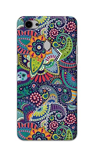 Image of Printed Hard Back Cover Case for Oppo F7 Back Cover (Miraculous Patterns) -1803