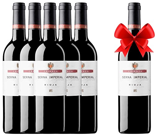 Vino Rioja Serna Imperial crianza (pack 5 botellas + 1 gratis)
