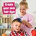 Science4you Hair Studio - Temporary Hair Chalks Gift Set with Hair Tattos, Games and Toys for Girls and Boys 8+ Years