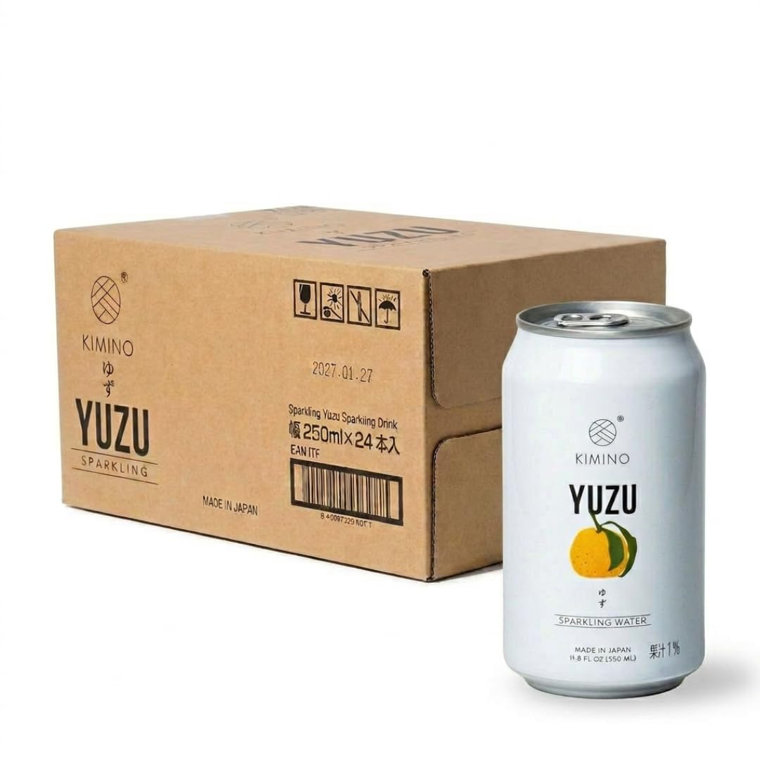 Amazon.co.jp: KIMINO ゆず スパークリングウォーター 350ml 1