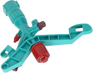 Tgoon Aspersor de gramado, braço de balanço estável aspersor de oitação, rotação de 360 graus, G1in DN25, irrigação aspersor de água, automático para parques, verde