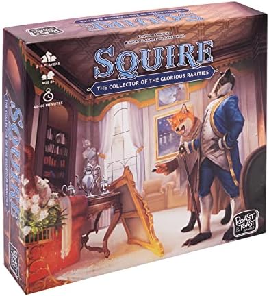Squire | Board Game for Adults and Family | Adventure | Ages 7+ | for 2 to 4 Players | Average Playtime 40 Minutes