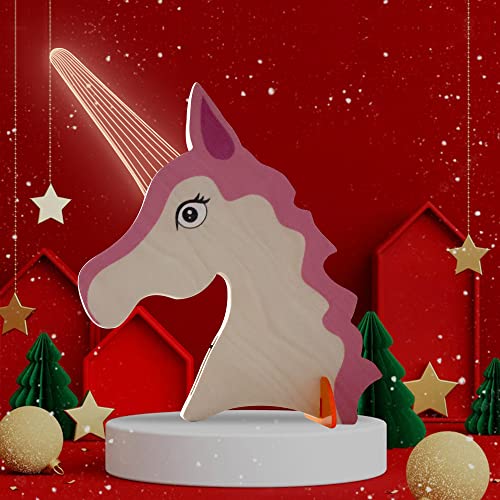 Anywin - Cadeaux de licornes pour filles, décoration de table colorée rechargeable, lumières LED amusantes comme cadeau d'anniversaire de Noël pour décoration de chambre d'enfant Cover