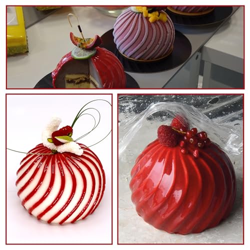Moule Nautilus Sphère silicone Maé pour sublimer vos desserts maison - 5
