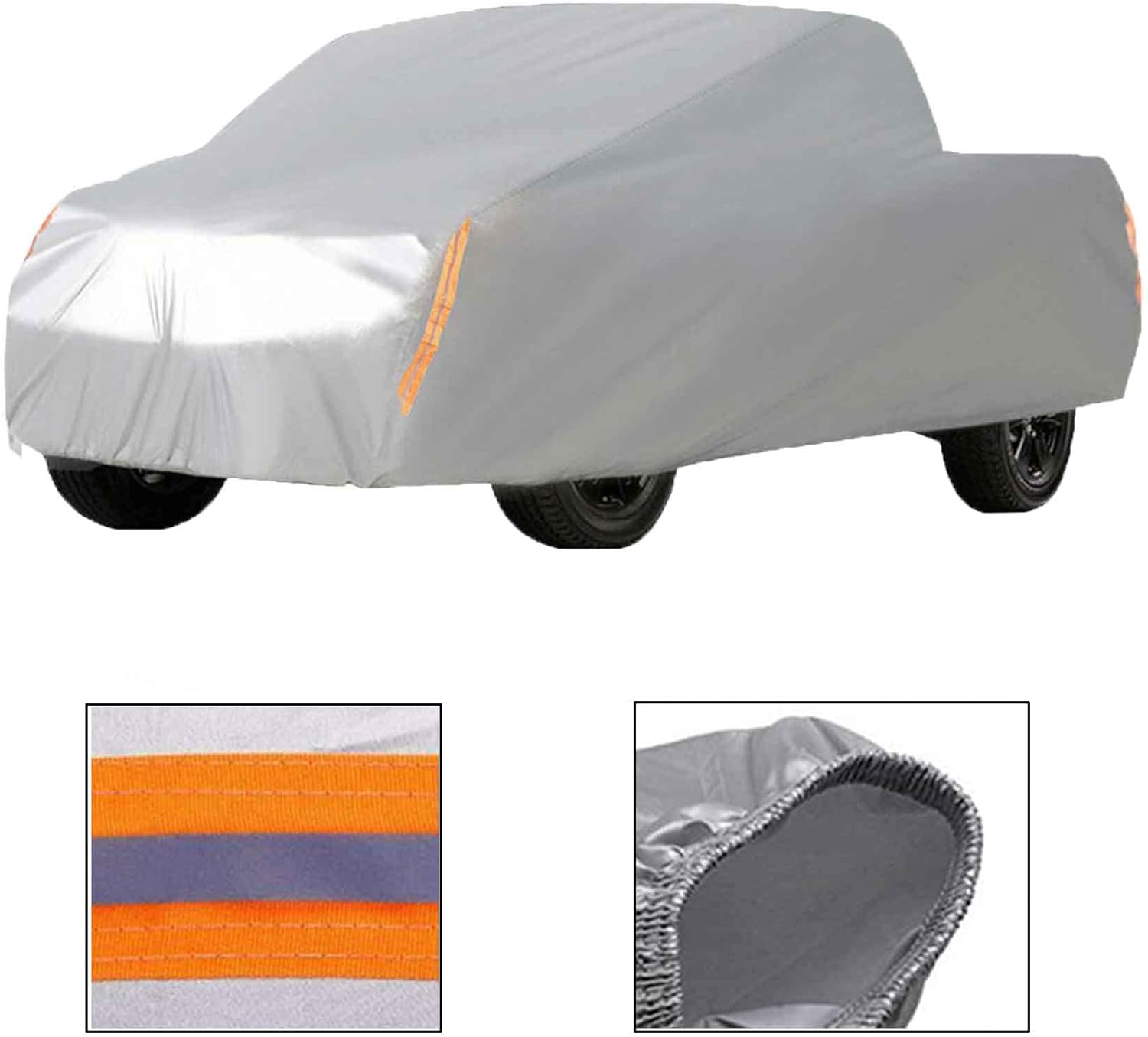 Universal Full Car Cover All Weather Pickup Truck Replacement for up to 260 L x 80 W x 65 H