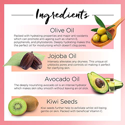 PraNaturals Roze Himalaya Zout Bodyscrub 500g, Van Nature Rijk aan Voedende Mineralen & Vitamines, Verwijdert Dode… - Afbeelding 8