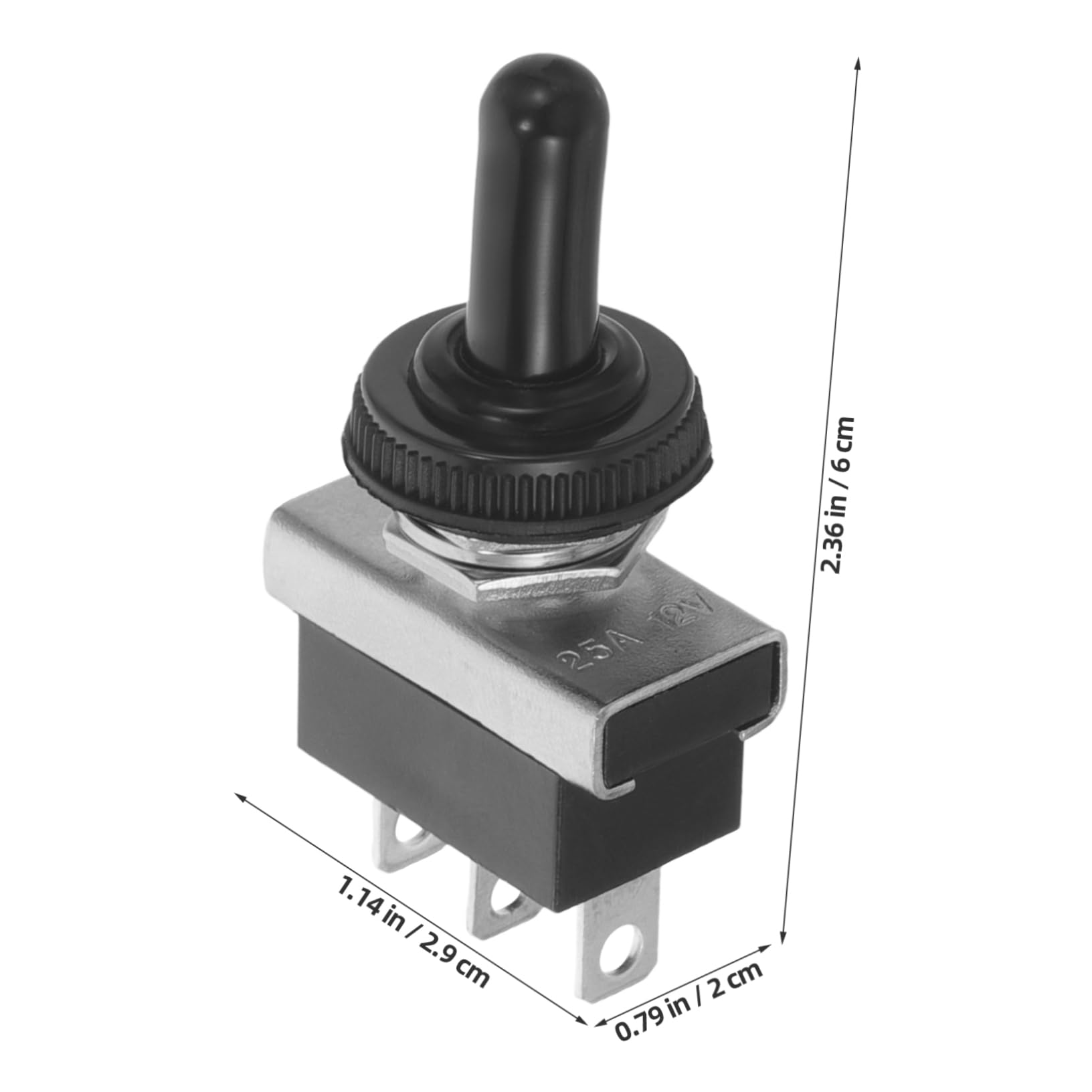 BELLIFFY 12v Toggle Switch for Auto Car Marine Replacement Professional Sturdy Design