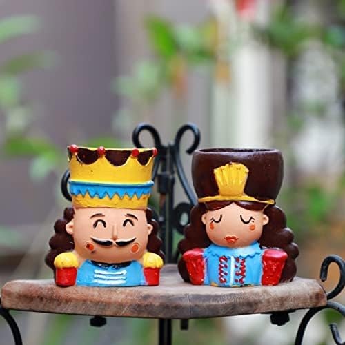 See full amazon price history chart for Handcrafted Cartoon Polyresin Succulent Planter Pot, King & Queen Design, Pack of 2, Indoor Handcrafted Cartoon Polyresin Succulent Planter Pot, King & Queen Design, Pack of 2, Indoor (B0DB5R3LKY) Amazon Price History, Amazon Price Tracker