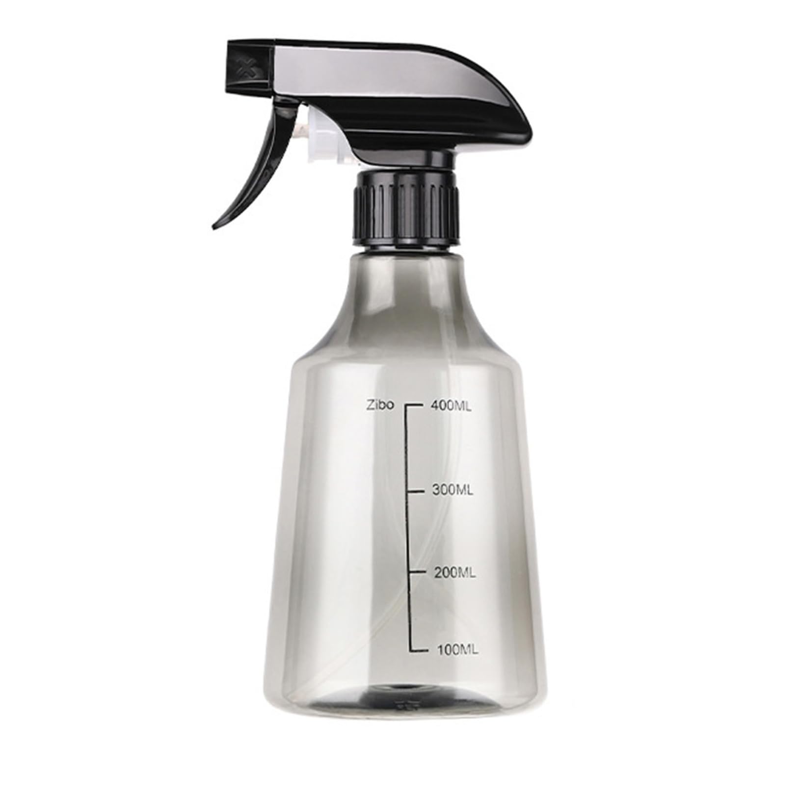 Freebily 500ml Plastic Spray Bottles, Large Capacity Leak Proof Refillable Container for Cleaning Products Watering Plants Gray One Size
