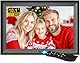 OBVHNUA Digitaler Bilderrahmen 10,1 Zoll Elektronischer Fotorahmen 1280x800 IPS Unterstützt USB oder SD-Karte (128 GB) Automatische Drehfunktion Foto-/Musik-/Video-Player/Wetter/Kalender/Wecker