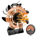 Aongray Kaminventilator Ofenventilator 7 Blättern Kaminventilator Ohne Strom...