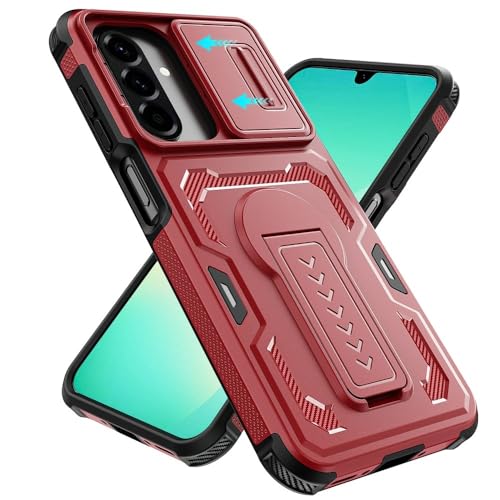 Coque silicone Samsung Galaxy S26 rouge antichoc avec support