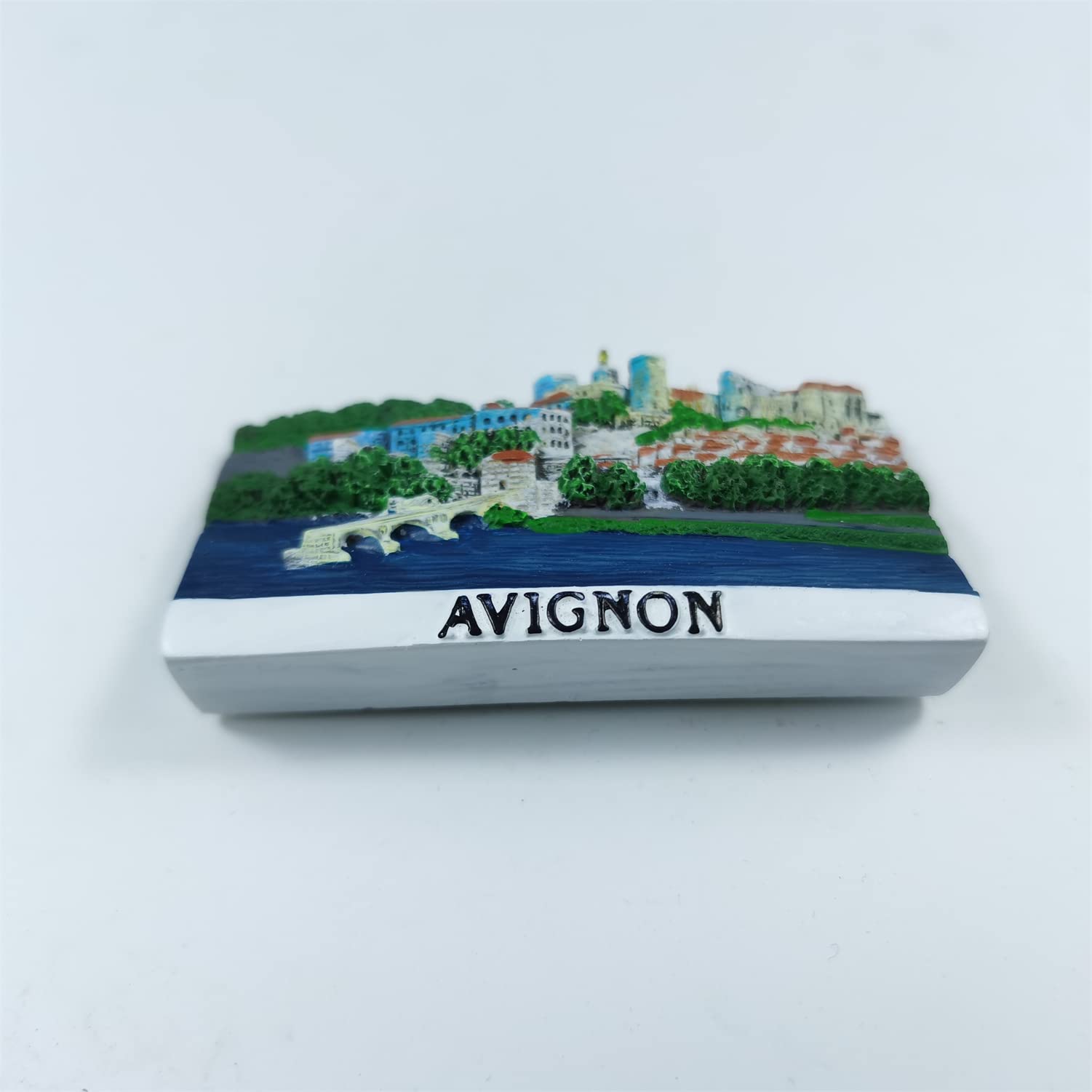 Aimant De Réfrigérateur 3D Avignon France Souvenir De Voyage