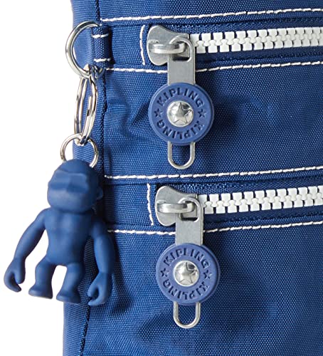Kipling Womens Womenâ’s Alvar Bag, Super Light, Durable Messenger Bag, Nylon Shoulder Crossbody Bag, Admiral Blue, 13 L X 10.25 H 1.75 D Us #TOP3