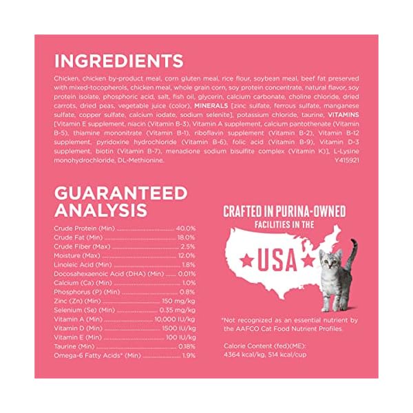 PURINA ONE Dry Cat Food, Healthy Kitten Formula, 16-Pound Bag by – Bild 6
