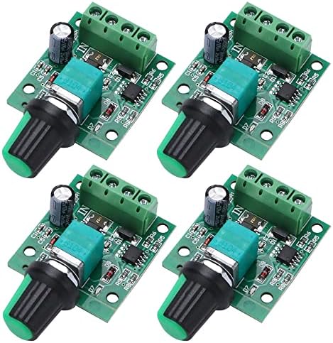 RUNCCI-YUN 2pcs 1.8V 3V 5V 6V 12V 2A PWM Motor-Drehzahlsteller,DC 