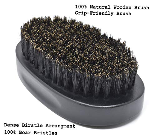 Idalio® Beard Brush And Comb Set For Men Grooming With Natural Boar Bristle Beard Brush Pear Wood Bear Comb And Stainless Steel Trimming Beard Scissors #TOP1