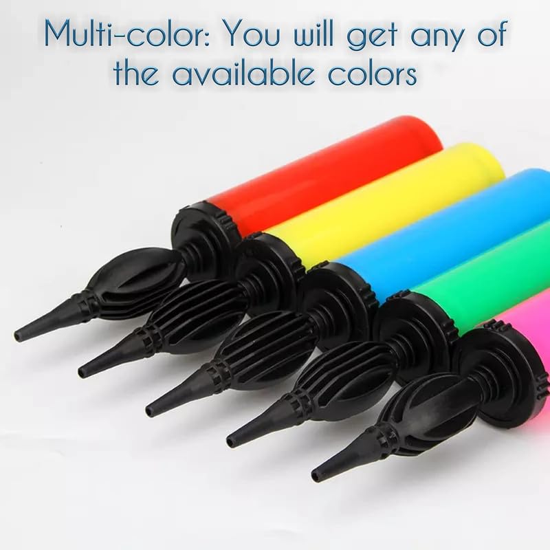 Image of Manual Balloon Hand Pump - 1 Pc Air Pump For Balloon | Air Balloon Pump | Balloon Air Pump | Hand Balloon Pump | Balloon Blower | Balloon Inflator Pump For Latex Foil, Helium Air Balloon