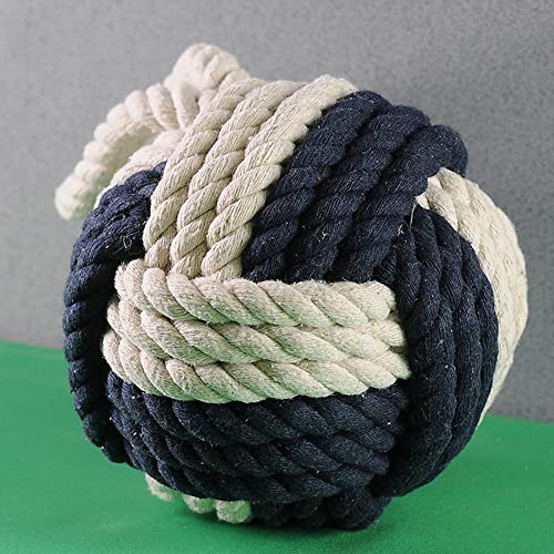 Nautical Doorstop Sailor Rope Knot Door Stopper, Window Wedge Bookend Product Decorative Door Wedge Marine Mediterranean Theme Gift Decorative Doorstop For Home Office Party (Bule-White) #TOP3