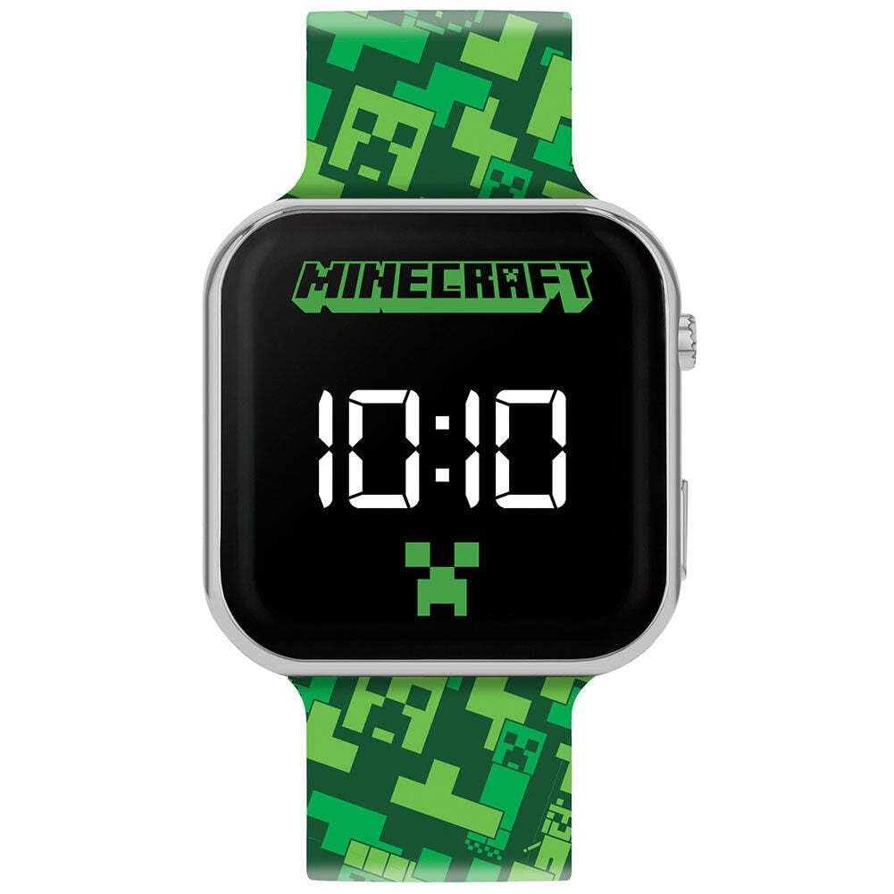 Minecraft Printed LED Watch