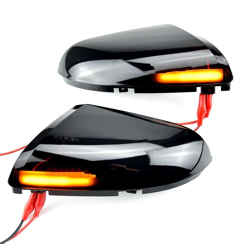 Auto Rückspiegel Blinker Für Dodge Ram 1500 2009-2018,1 Paar Auto-Rückspiegel, Blinker, Seitenspiegelleuchte Spiegelblinker