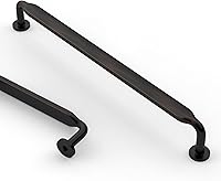 Vista 25 de Asidrama - Paquete de 10 manijas de gabinete de cocina color latón cepillado de 5 pulgadas (128mm), accesorios para gabinetes de cocina, cajones