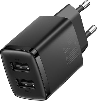 Baseus Compact 10.5W Charger Black