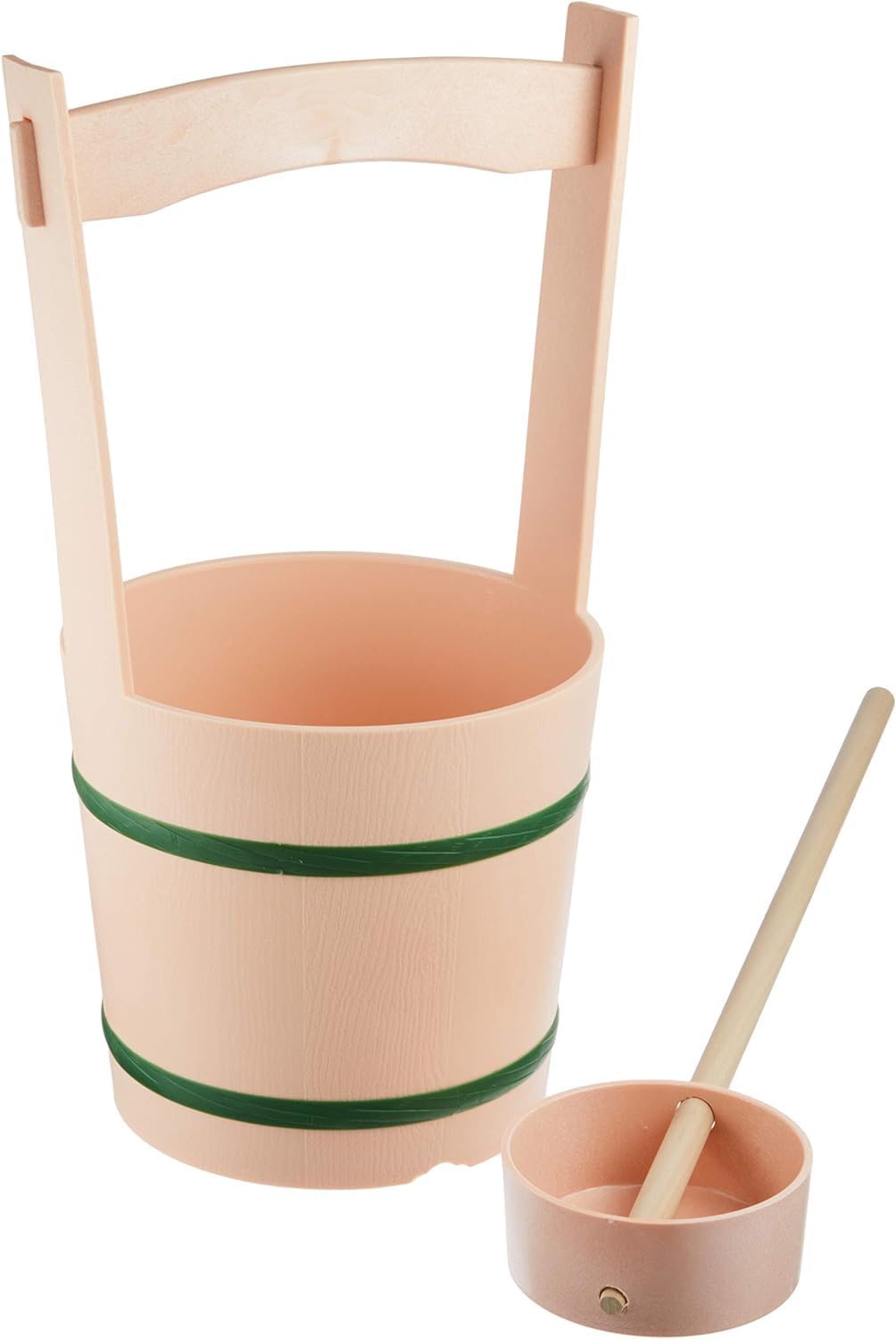 銅製 柄杓　桶 銅製 柄杓 桶