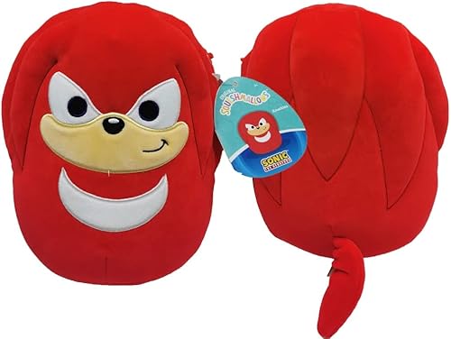 Squishmallows Kellytoy SEGA Sonic nudillos colas sombra de juguete de peluche Sonic The Knuckles