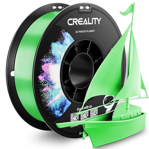 CREALITY PETG Filament 1.75mm 3D Printer Filament, 1kg (2.2lb) Neatly Wound Spool, Dimensional Accuracy ±0.03mm, 2024 La