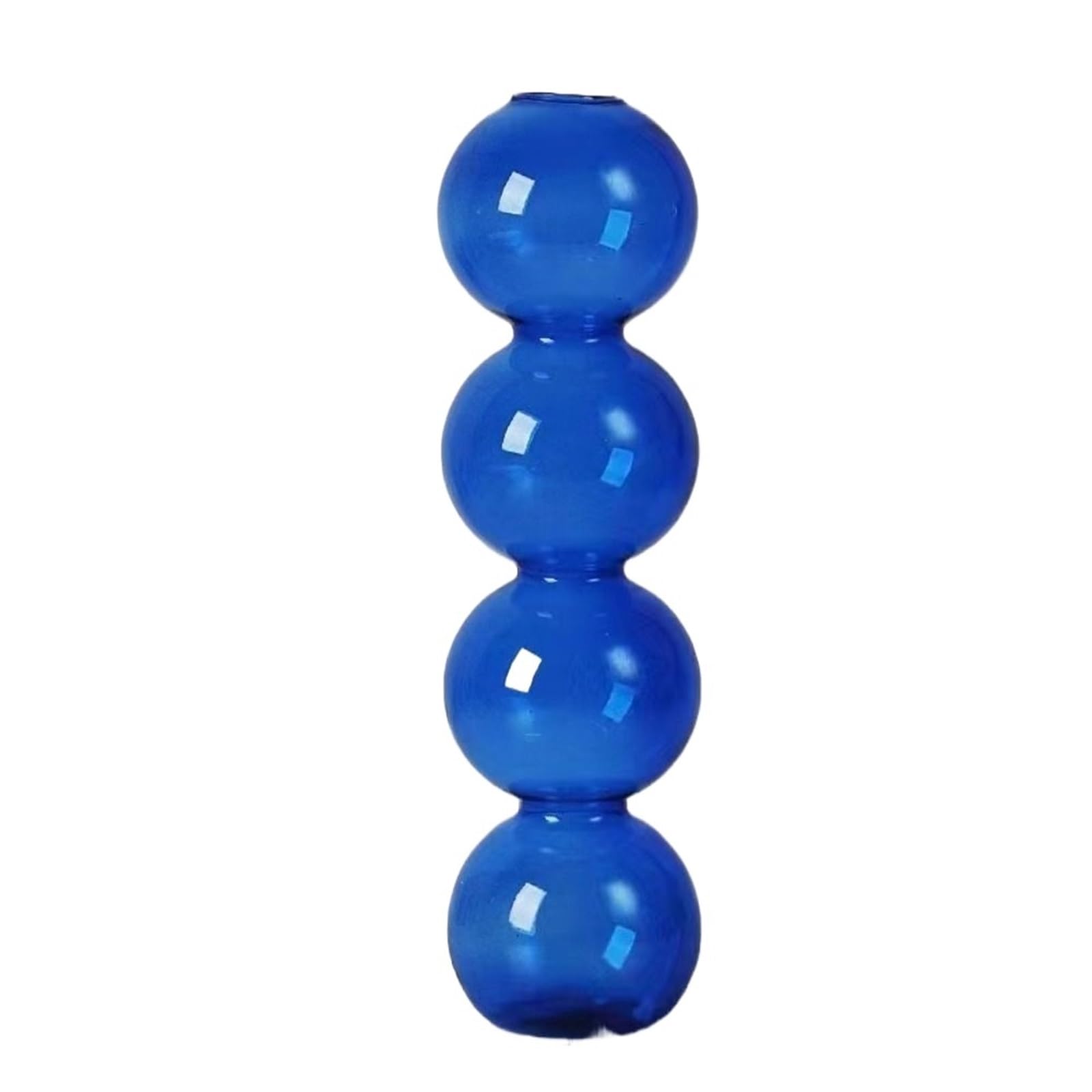 2Pcs Glass Vase Simple Creative Hydroponic Flower Pot Funny Modern Spherical For Home