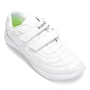 Liberty Leap7X FUNRUN-E White Casual Non Lacing Uniform School Shoes for Kids - 13C gallery image