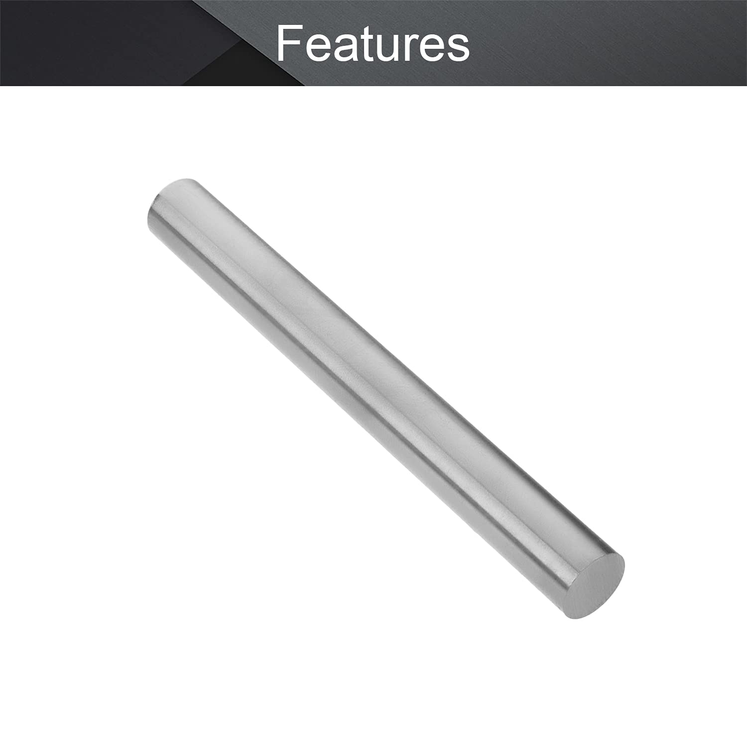 Utoolmart Round Steel Rod, 11mm HSS Lathe Bar Stock Tool 100mm Long - Image 4