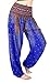Boho Vib Women's Rayon Print Smocked Waist Boho Harem Yoga Pants