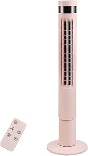 R.W.FLAME Tower Fan with Oscillation, Remote Control, 3 Wind Modes,Time Settings, Portable Bladeless Floor Fans for Home w...