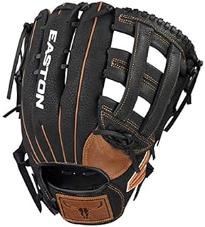 Easton Prime Slowpitch Softball Glove, 13, RHT, Softball Deep Pocket Design, H Web, PSP13, Multicolor, Medium