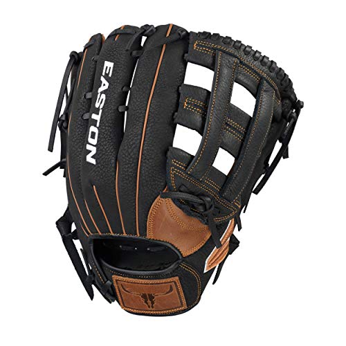 Easton Prime Slowpitch Softball Glove, 13, RHT, Softball Deep Pocket Design, H Web, PSP13, Multicolor, Medium by Easton - Used condition - US$57.32