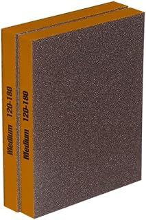Sanding Sponge Sandpaper Assortment, Washable and Reusable Sanding Blocks, Wet/Dry Sandpaper for Wood, Metal, Drywall, Furniture Polishing