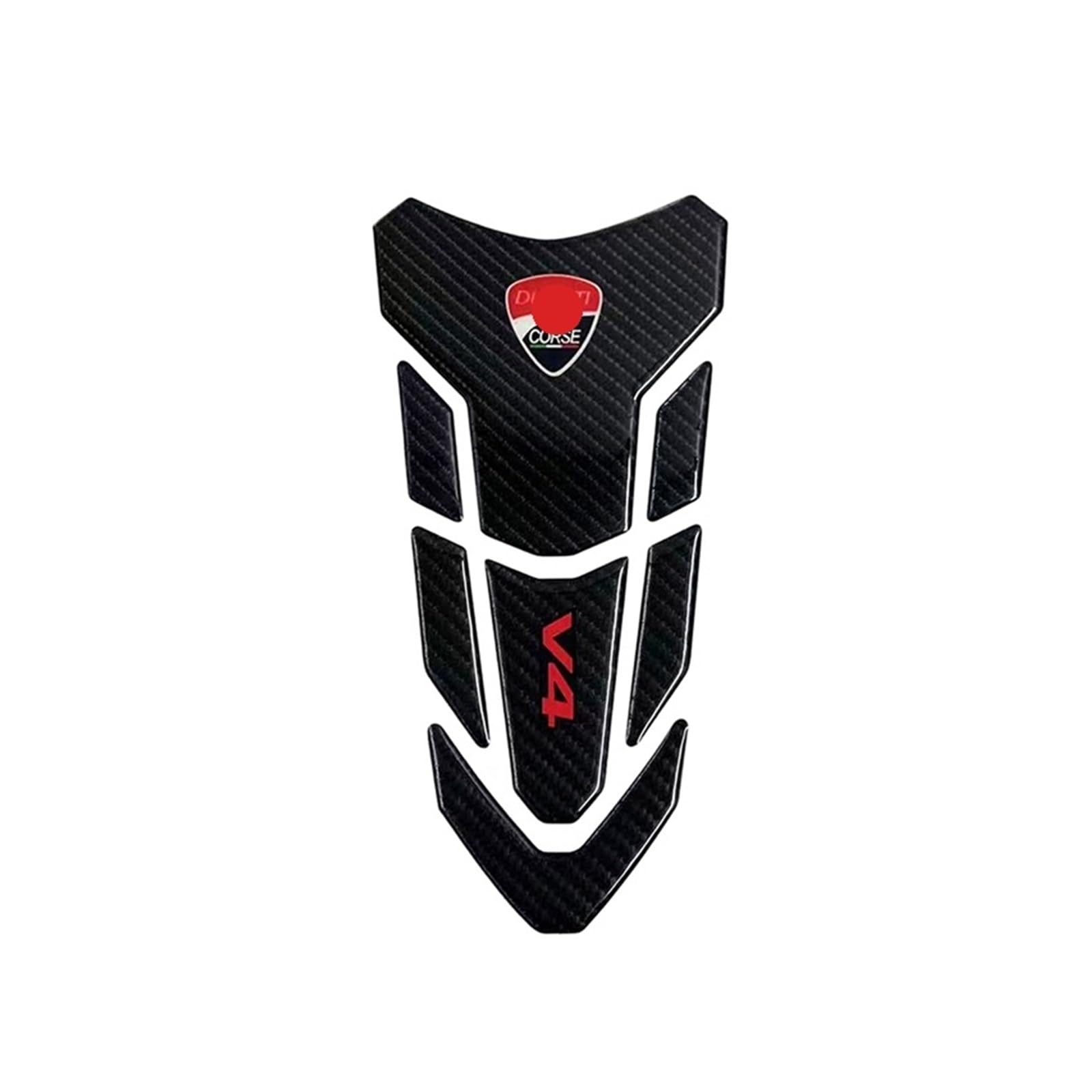 Motorbike Tank Pad Sticker Fuel Tank Grip Pads Knee Traction Motorcycle Sticker for V4 for Panigale V4S for Streetfighter V4 S 2021 2020 2019 2018