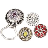 BMC Interchangeable Snap Centerpiece Eye Glass Holding Magnetic Brooch - Set 5