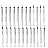 105Pack 1ml Syringes with Plastic Caps