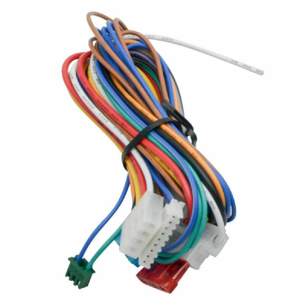Baceyong Kit de alarma de seguridad universal con cierre centralizado para coches de 4 puertas, control remoto, antirrobo, sistema de entrada sin llave con 2 llaves