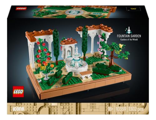LEGO Icons Fountain Garden 10359
