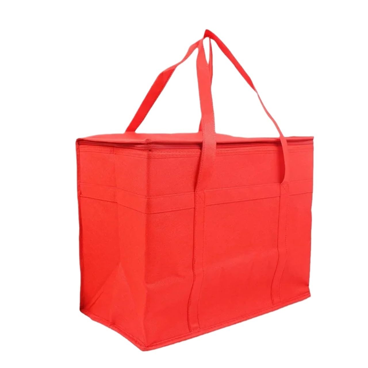 1 pz Borse for la spesa isolate pieghevoli Borsa termica morbida riutilizzabile for consegna di cibo da asporto calda e fredda leggera per Alimenti
