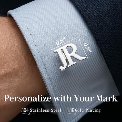Mancuernillas personalizadas para hombre miniatura 6