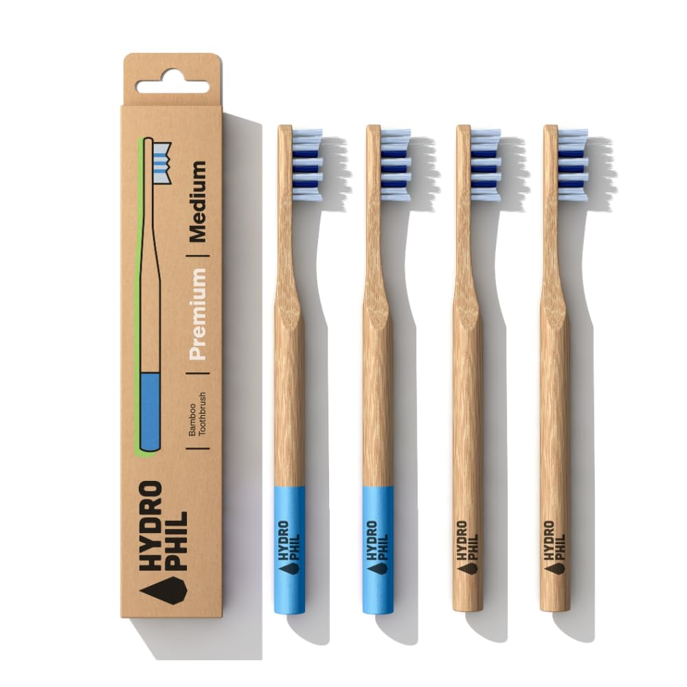 Hydro Phil Sustainable Bamboo Green – Pack of 4 1 count (Pack 4),