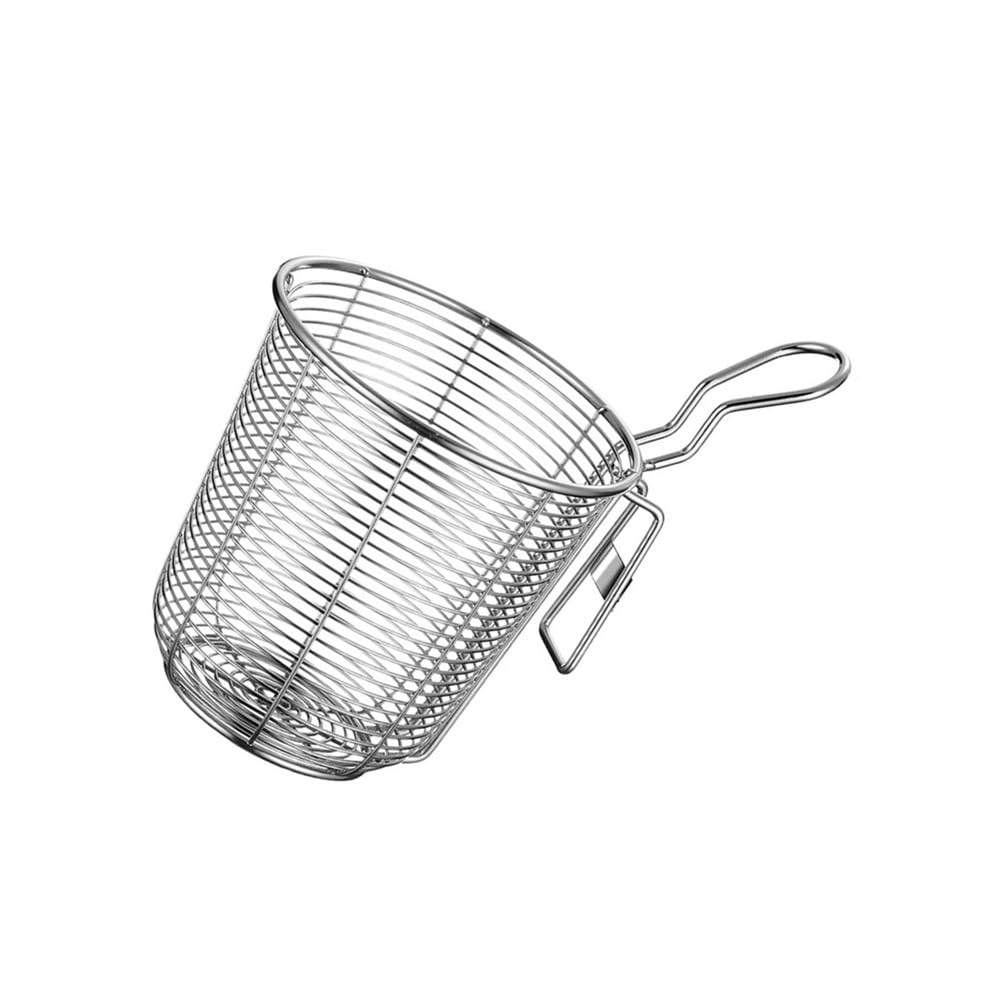 Écumoire en acier inoxydable de haute résistance pour friture fine