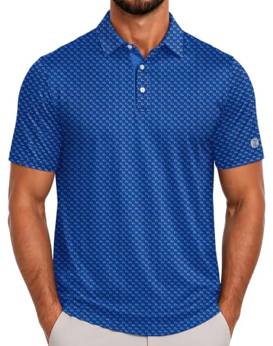 ZITY Deep Sea Fish Print Polo