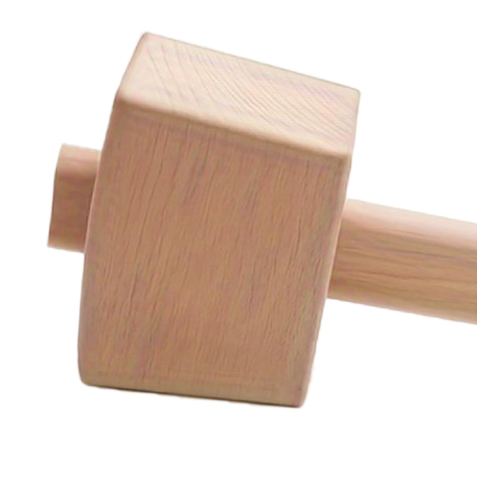 Maillet En Bois avec Manche, Outil de Menuisier, de Qualité Supérieure, Marteau de Menuisier